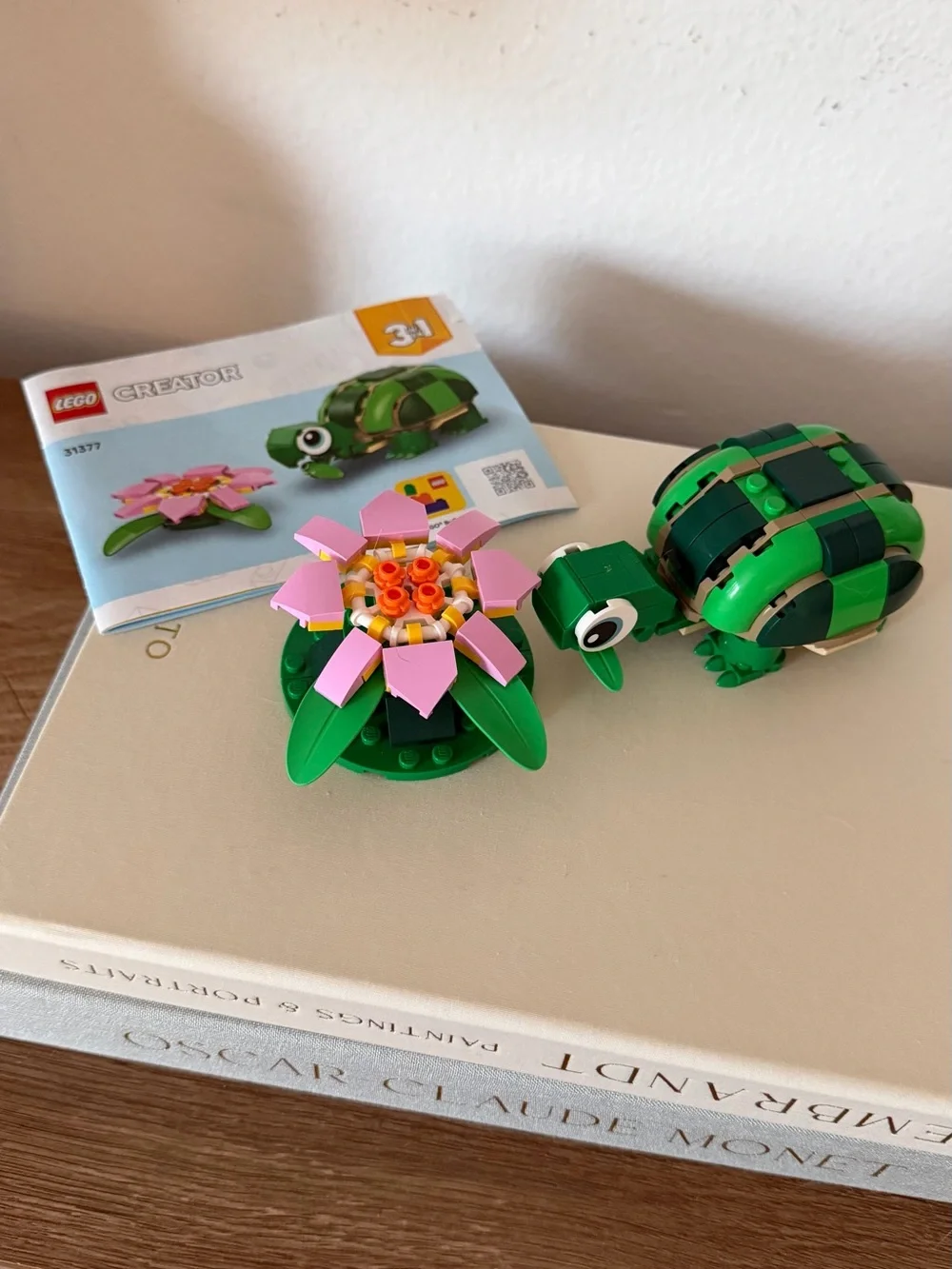 LEGO Creator 3-in1 Green Turtle with Pink Flower/Lizard/Chamellion Building Set